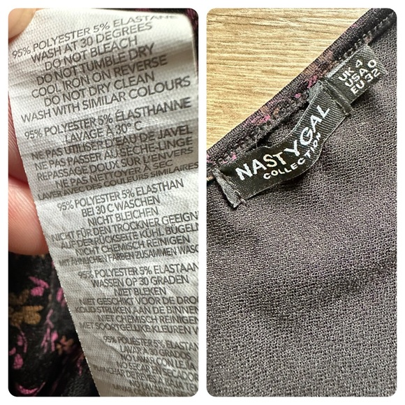 •Nasty Gal• floral bodysuit - Picture 6 of 8